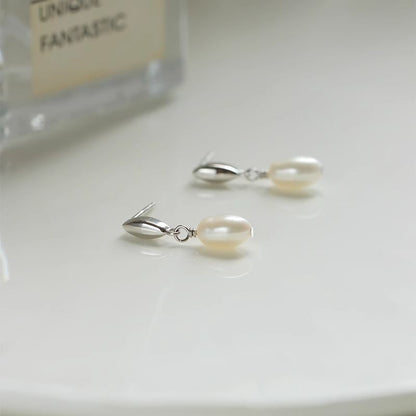 Earring Drop Faux Pearl