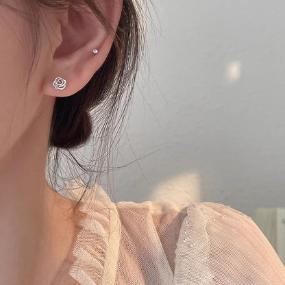 Floral Stud Ear