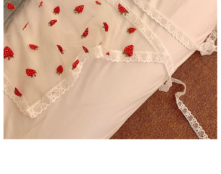 Lace Triangle (Various Scarf Trim Designs) Head