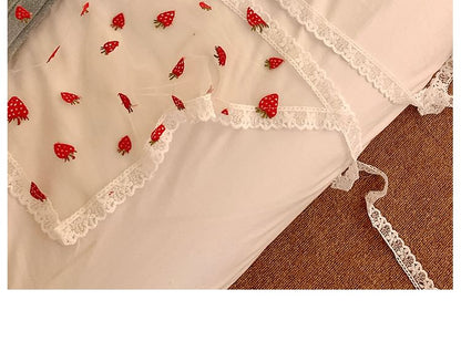 Lace Triangle (Various Scarf Trim Designs) Head