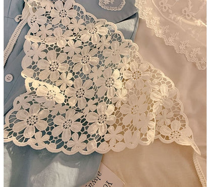 Scarf Triangle Head (Various Lace Designs)