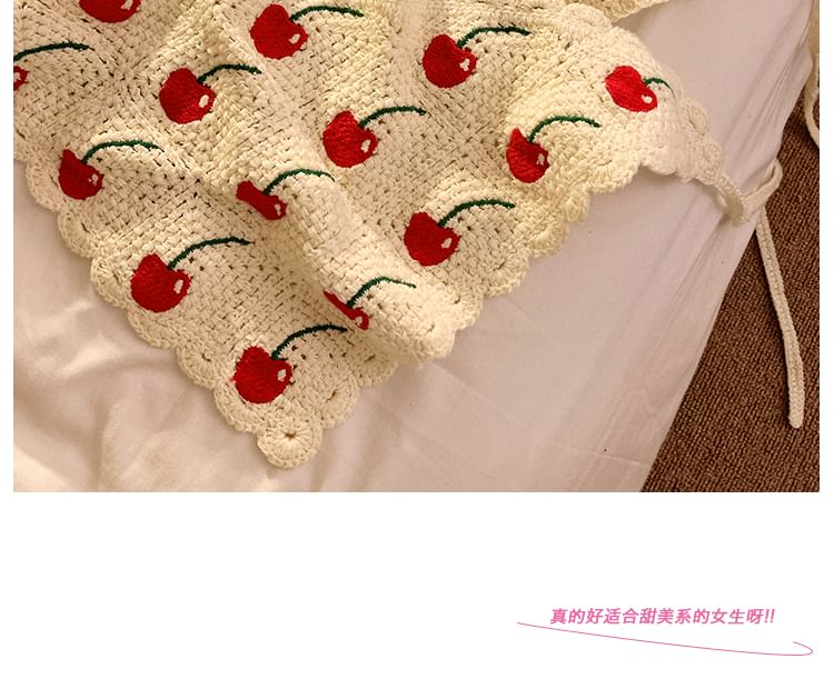 (Various Scarf Embroidered Triangle Designs) Head