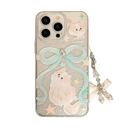Case Cat Bow Phone