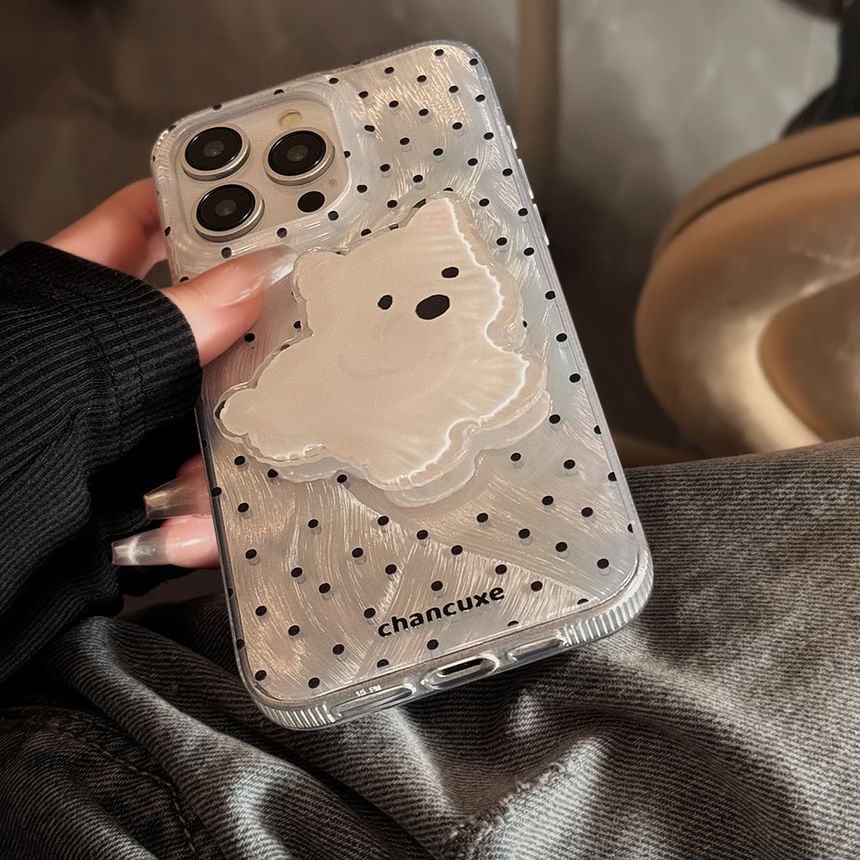 Case Phone Polka Dot