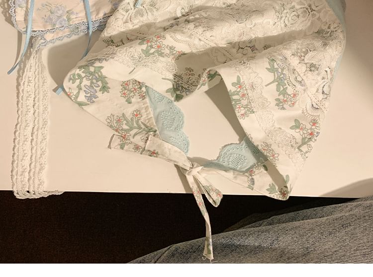 Lace Bandana (Various Designs) Chiffon