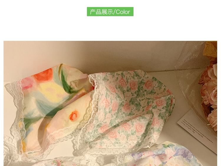 Headband Lace Bandana Designs) Print (Various Trim