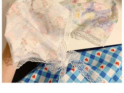 Headband Lace Bandana Designs) Print (Various Trim