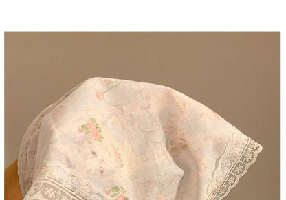 Headband Lace Bandana Designs) Print (Various Trim