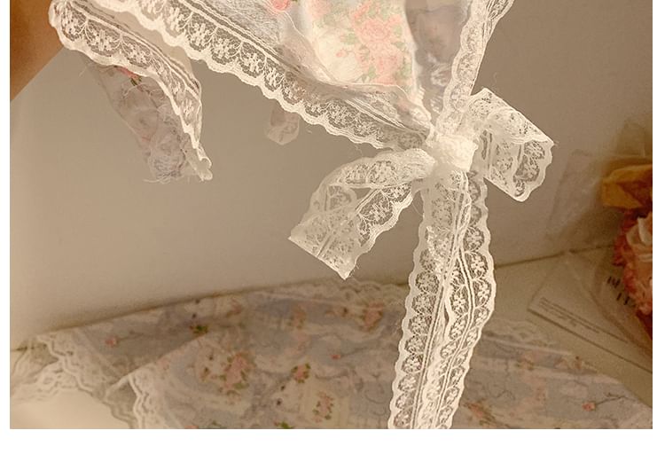 Headband Lace Bandana Designs) Print (Various Trim