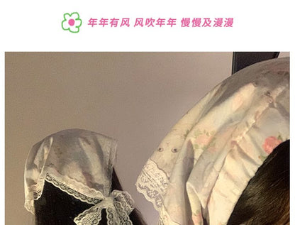 Headband Lace Bandana Designs) Print (Various Trim