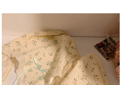 Lace Bandana Designs) / Scrunchie Trim (Various Floral