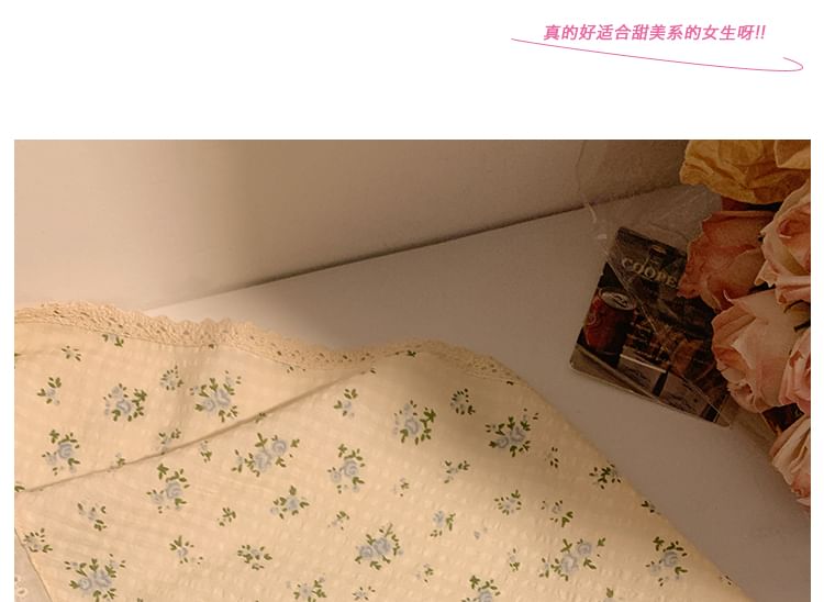 Lace Bandana Designs) / Scrunchie Trim (Various Floral