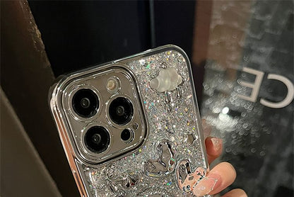 Strap Case Phone Set / Mirrored Heart