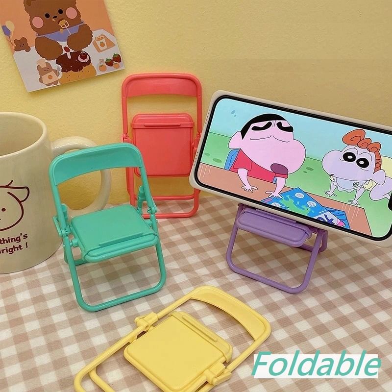 Plastic Stand Phone Desktop Chair