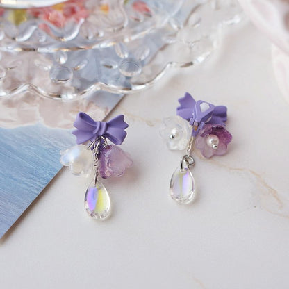 Designs) Alloy Earring (Various Dangle Floral