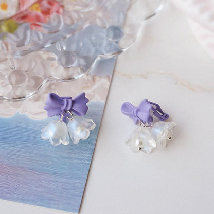 Designs) Alloy Earring (Various Dangle Floral