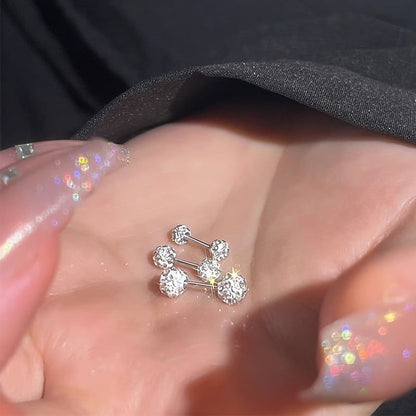 Earring Rhinestone Stud