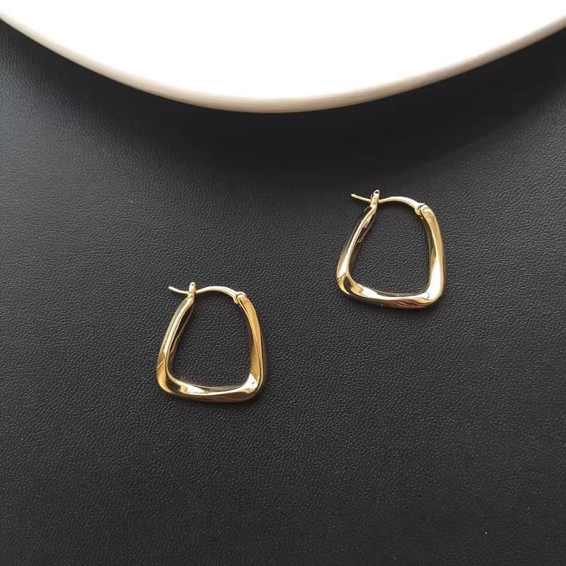 Earring Hoop Geometric