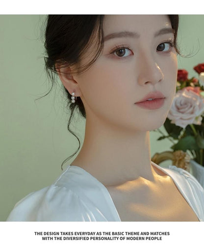 Drop Earring Pearl Faux