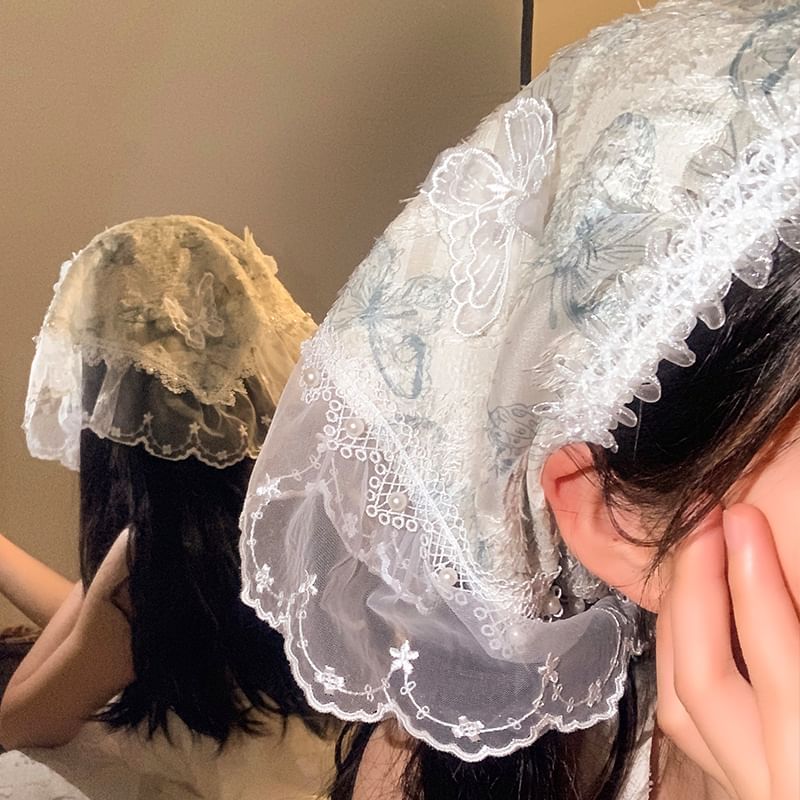 Trim Butterfly (Various Lace Designs) Bandana