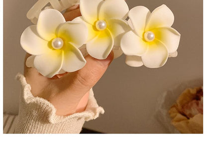 Hair Set Tie Claw Fabric / Floral (Various Clip Designs) Clips