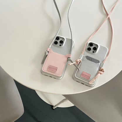 Case Phone Card Lanyard Holder