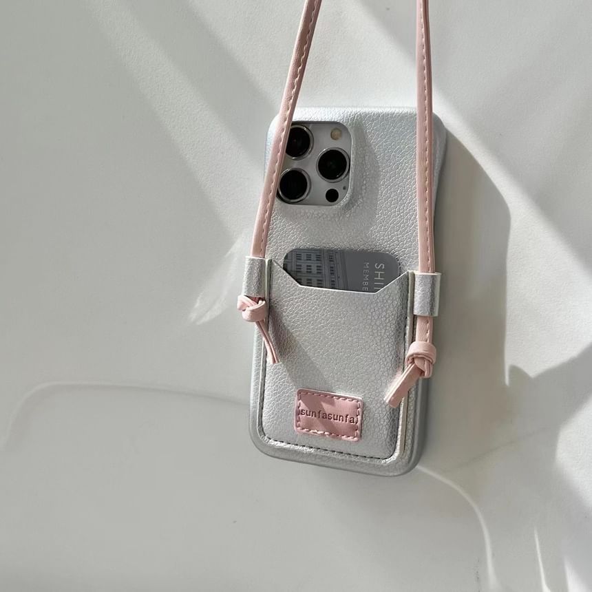 Case Phone Card Lanyard Holder