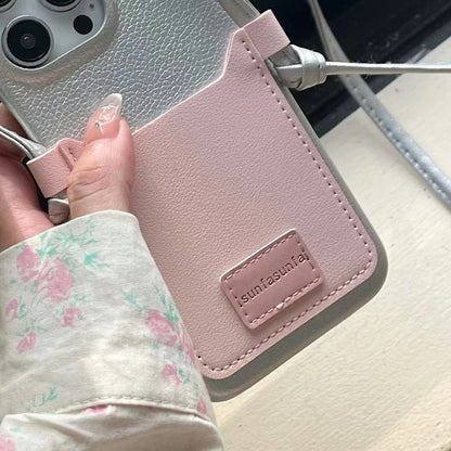 Case Phone Card Lanyard Holder