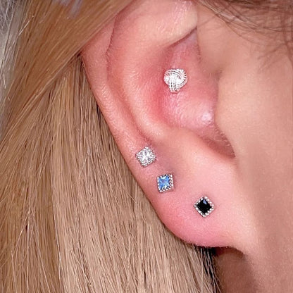 Stud Rhinestone Ear