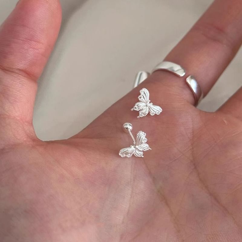 Stud Butterfly Ear
