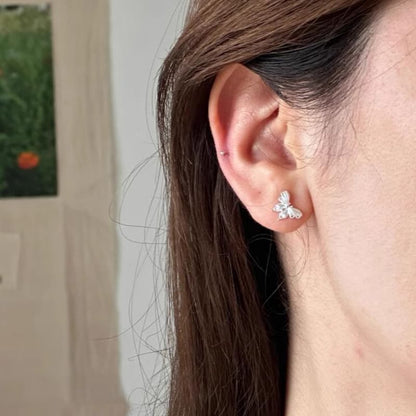 Stud Butterfly Ear