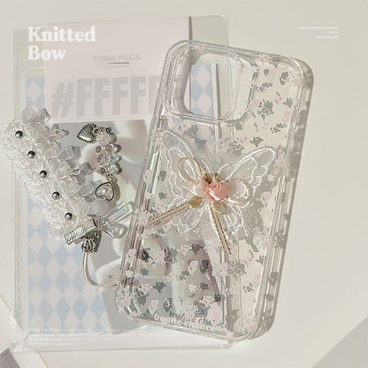 Case / Phone Set Butterfly Lace Charm