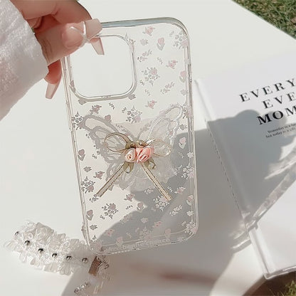Case / Phone Set Butterfly Lace Charm