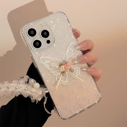 Case / Phone Set Butterfly Lace Charm