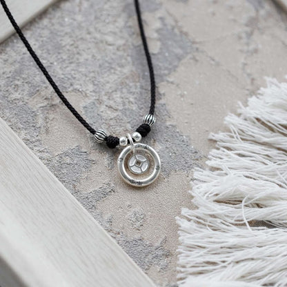 Sterling Silver Necklace Fortune