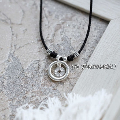 Sterling Silver Necklace Fortune