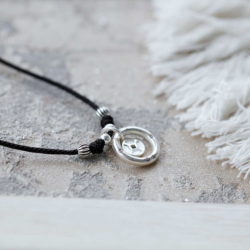 Sterling Silver Necklace Fortune