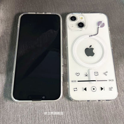 with (Compatible Print MagSafe) Magnetic Phone Case