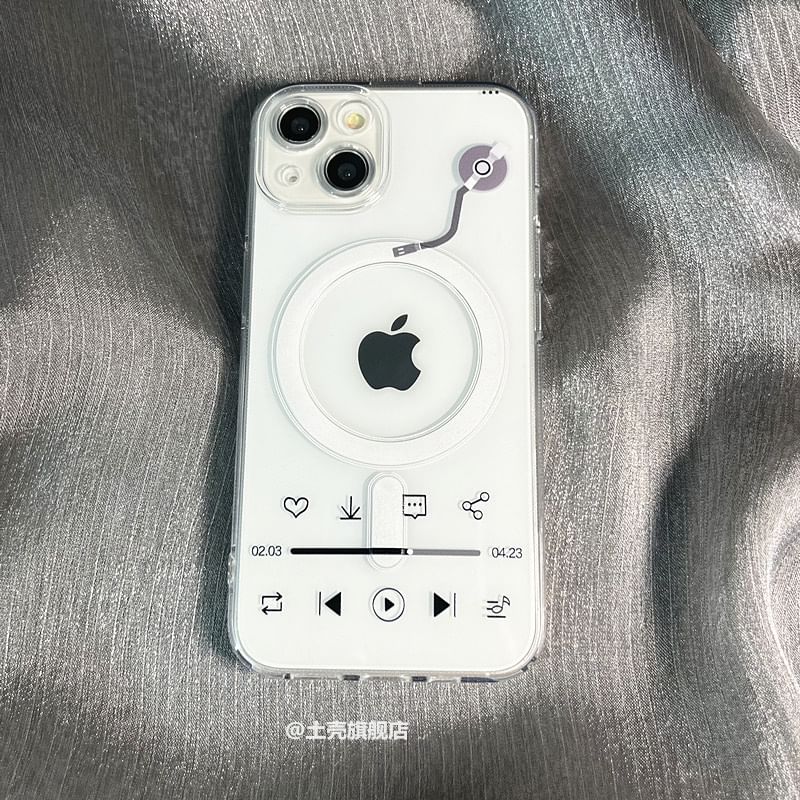 with (Compatible Print MagSafe) Magnetic Phone Case