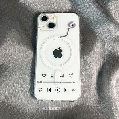 with (Compatible Print MagSafe) Magnetic Phone Case