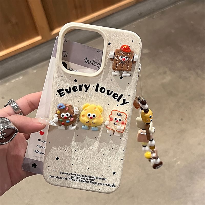 Food Case Set Strap / Cartoon Phone