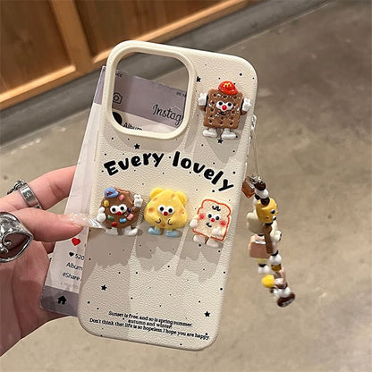 Food Case Set Strap / Cartoon Phone