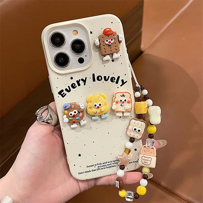 Food Case Set Strap / Cartoon Phone