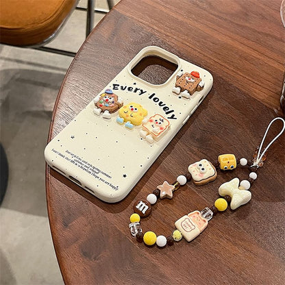 Food Case Set Strap / Cartoon Phone
