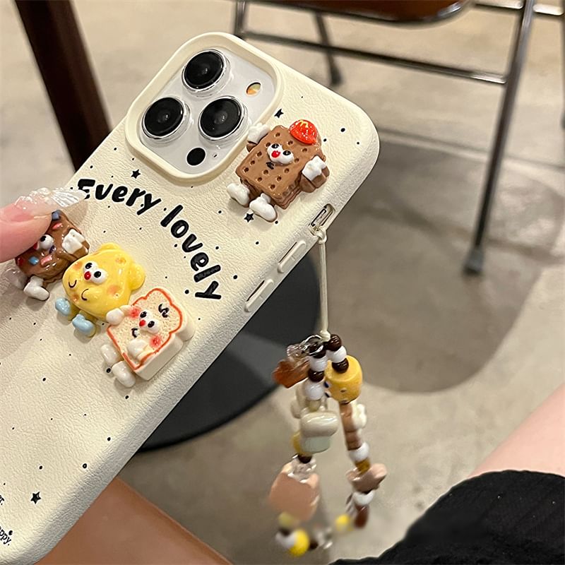 Food Case Set Strap / Cartoon Phone