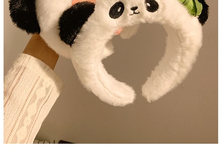 Panda Fluffy Headband