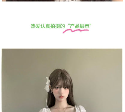 Clip Bowknot Flower Hair