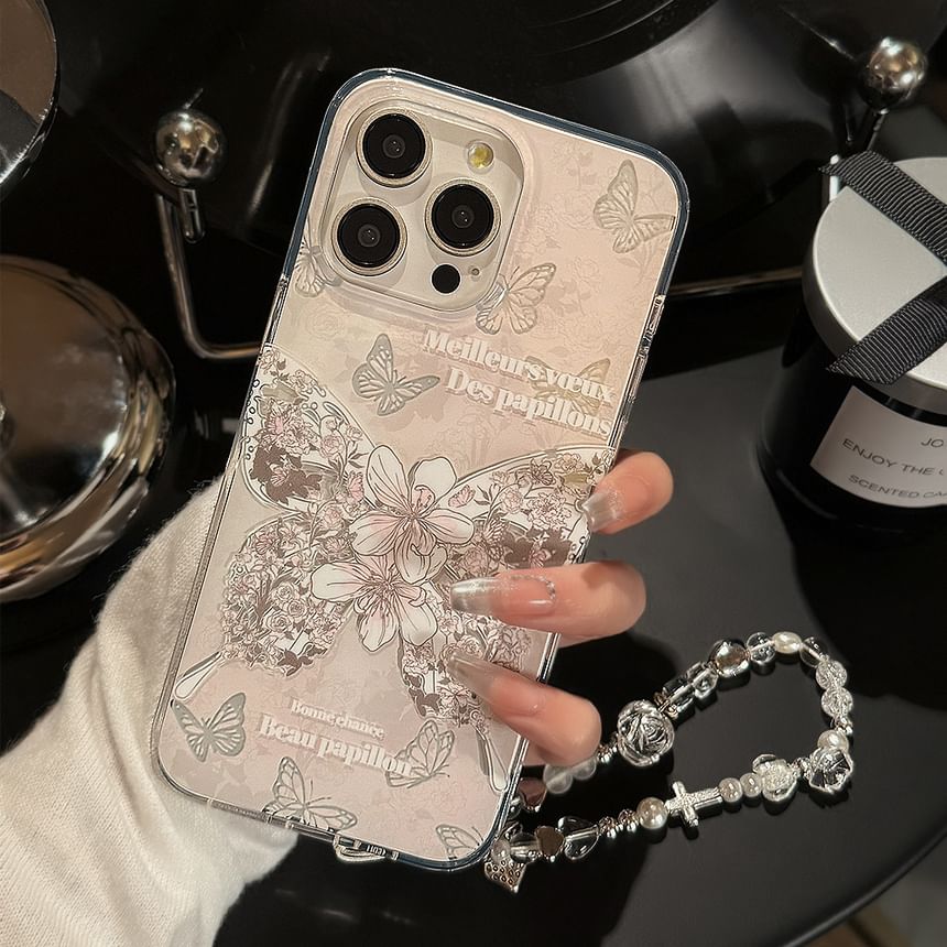 Case Phone Strap Butterfly Set /