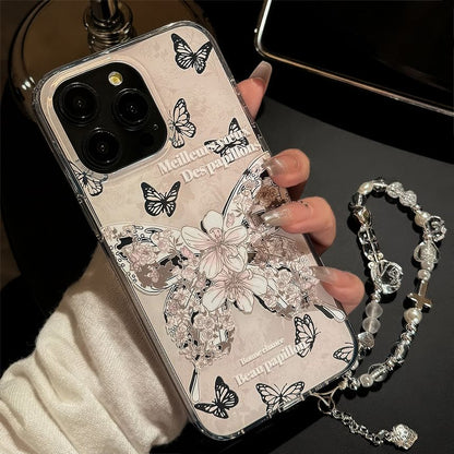 Case Phone Strap Butterfly Set /