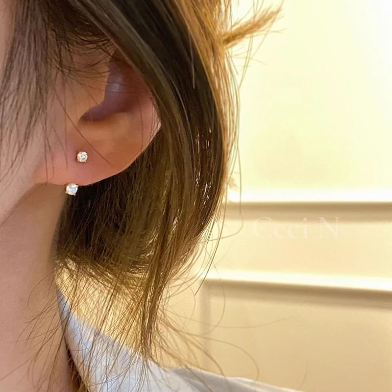 Ear Alloy Jacket Rhinestone